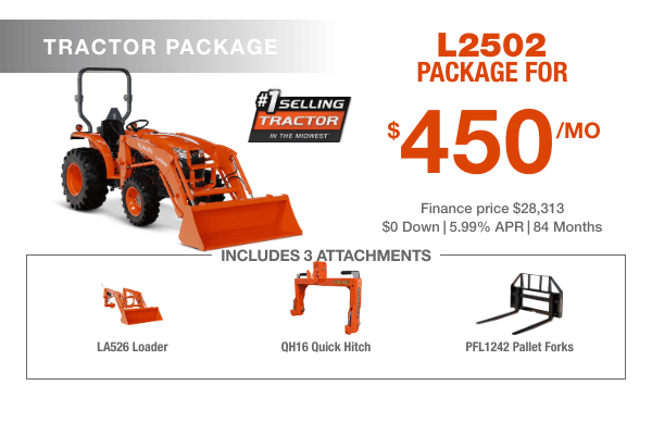 L2502 Tractor Package